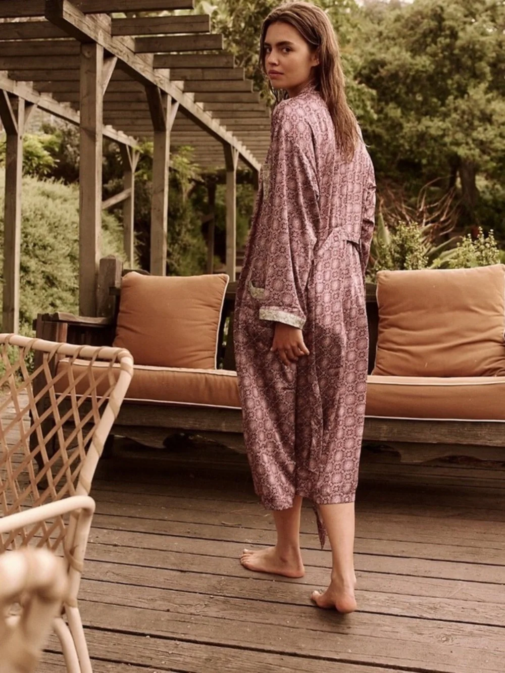 Free People Intimately Oasis House Robe NWT Virgin River Boho Duster XS/S